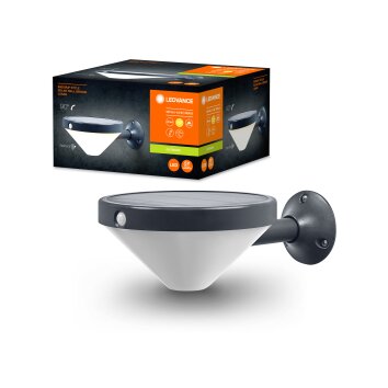 ENDURA Lampe murale d´extérieur Luminaires Ledvance LED Noir, 1 lumière, Détecteur de mouvement ENDURA Lampe murale d´extérieur Luminaires Ledvance LED Noir, 1 lumière, Détecteur de mouvement