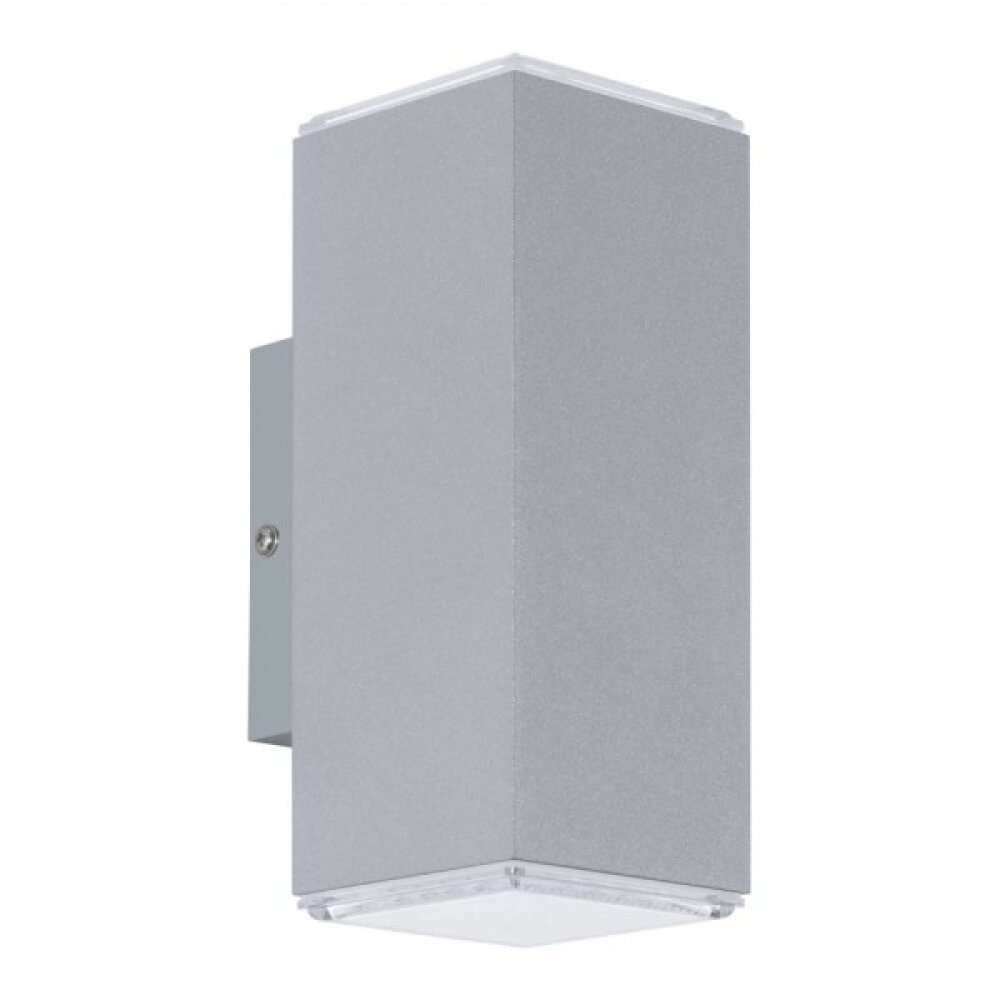 Applique murale d'extérieur Eglo TABO LED Argenté, 2 lumières main product photo