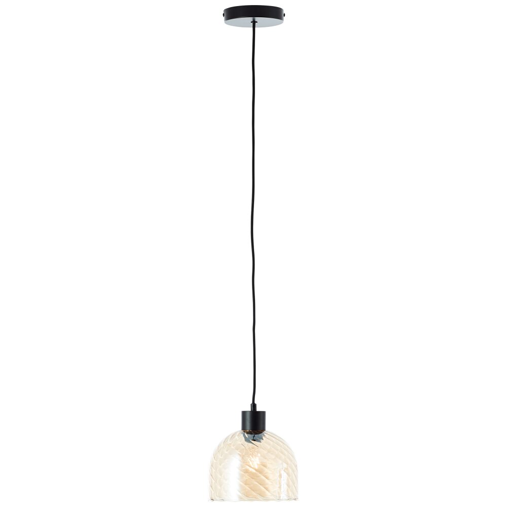 Casto Suspension Luminaires Brilliant Noir, 1 lumière main product photo