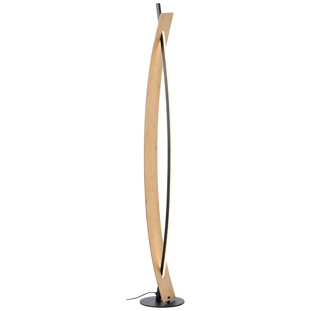 Visby Lampadaire Luminaires Brilliant LED Noir, 1 lumière main product photo