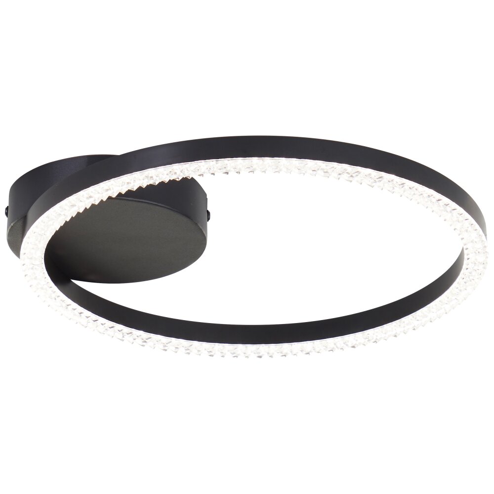 Aurelia Plafonnier Luminaires Brilliant LED Noir, 1 lumière main product photo