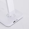 Florence Lampe à poser Luminaires Brilliant LED Blanc, 1 lumière