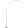 Bow Lampadaire, Lampadaires arc Luminaires Brilliant LED Argenté, 1 lumière