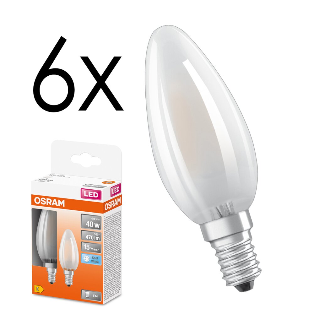 E14 LED 4 Watt blanc neutre 470 Lumen main product photo