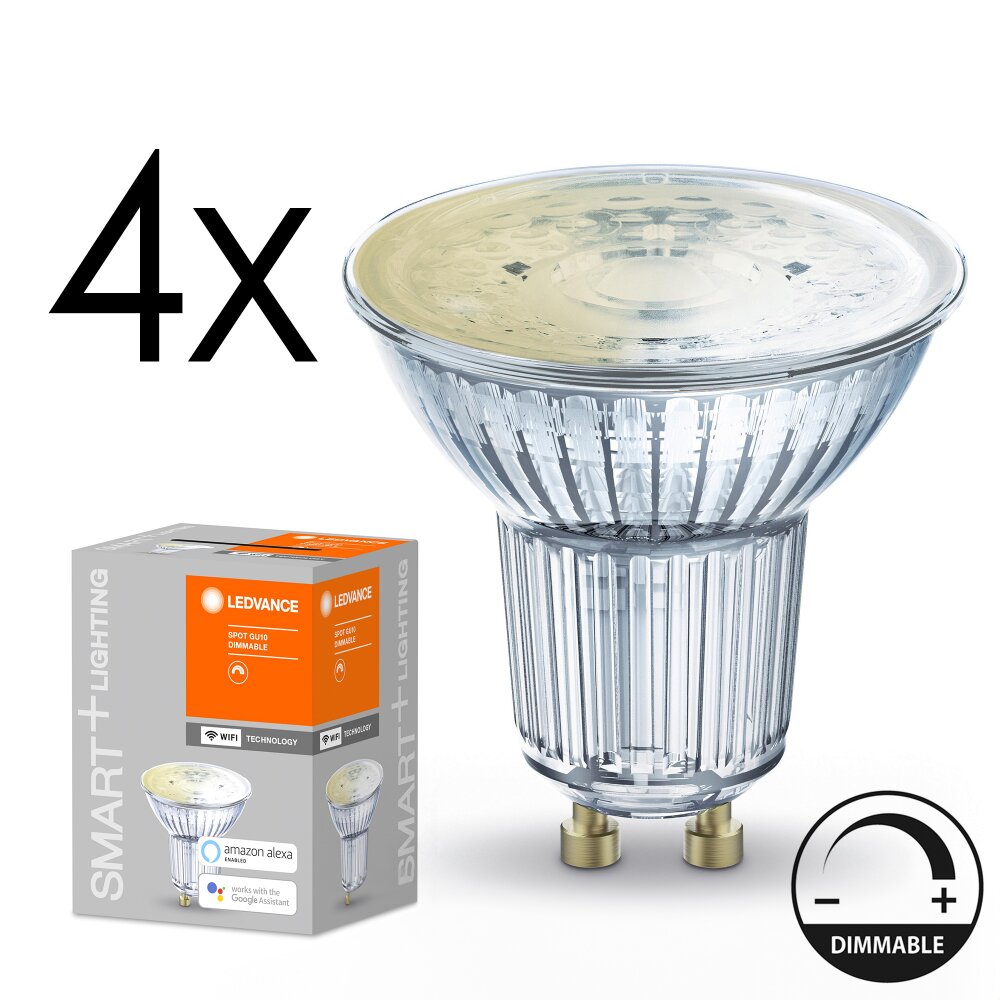 GU10 LED 5 Watt blanc chaud dimmable 350 Lumen main product photo