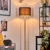 Bassagoda Lampadaire Écru, Noir, 1 lumière