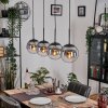 Gastor Suspension, Boule lumineuse, Suspension Clair, Fumé, 4 lumières