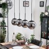 Gastor Suspension, Boule lumineuse, Suspension Fumé, 4 lumières