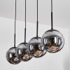 Gastor Suspension, Boule lumineuse, Suspension Fumé, 4 lumières