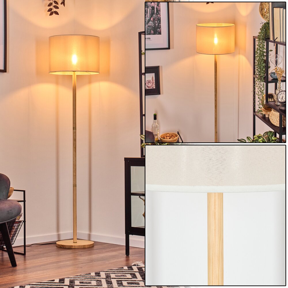 Bassagoda Lampadaire Écru, 1 lumière main product photo