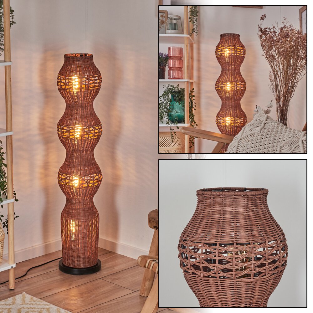 Cardeira Lampadaire Noir, 4 lumières main product photo