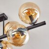 Gastor Plafonnier, Boule lumineuse Ambre, 8 lumières