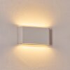 Gamas Lampe murale d´extérieur, Luminaire de salle de bain, Luminaire Up & Down, Applique murale Blanc, 1 lumière