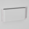 Gamas Lampe murale d´extérieur, Luminaire de salle de bain, Luminaire Up & Down, Applique murale Blanc, 1 lumière