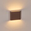 Gamas Lampe murale d´extérieur, Luminaire de salle de bain, Luminaire Up & Down, Applique murale Rouille, 1 lumière