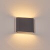 Gamas Lampe murale d´extérieur, Luminaire de salle de bain, Luminaire Up & Down, Applique murale LED Anthracite, 1 lumière