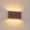 Gamas Lampe murale d´extérieur, Luminaire de salle de bain, Luminaire Up & Down, Applique murale LED Rouille, 1 lumière
