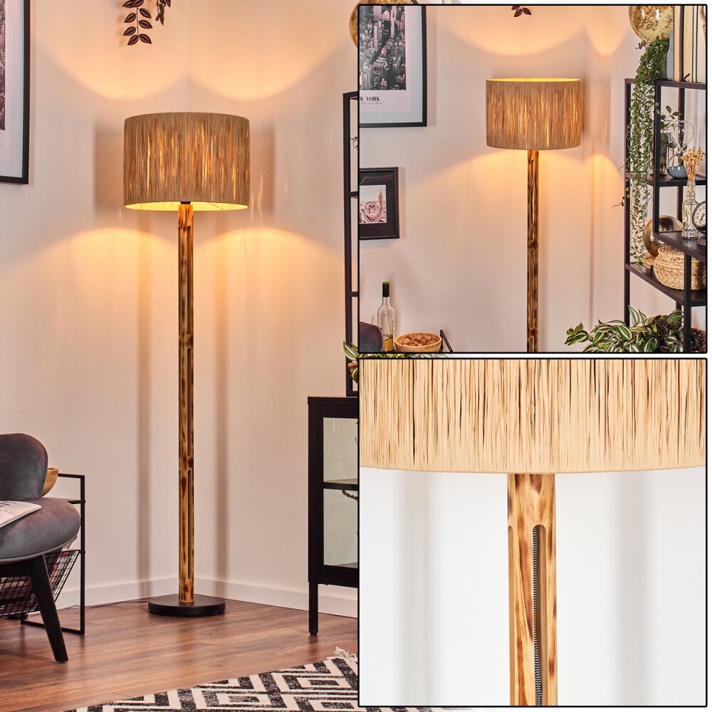 Granja Lampadaire Écru, Noir, 1 lumière main product photo