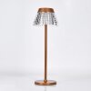 Macos Lampe de bureau, Lampe à poser, Liseuse LED Rouille, 1 lumière