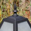 Fornelos Luminaire extérieur, Réverbère, Eclairage de chemin Noir, 2 lumières