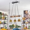 Koyoto Suspension, Boule lumineuse, Suspension Or, Clair, 3 lumières