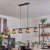 Koyoto Suspension, Boule lumineuse, Suspension Bleu, Vert, Cuivré, 4 lumières