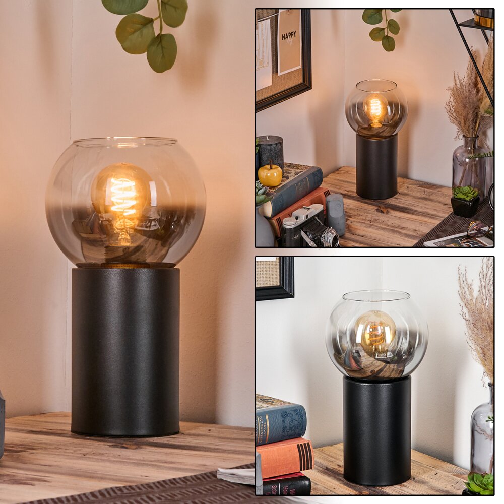 Koyoto Boule lumineuse, Lampe de bureau, Lampe à poser Clair, Fumé, 1 lumière main product photo