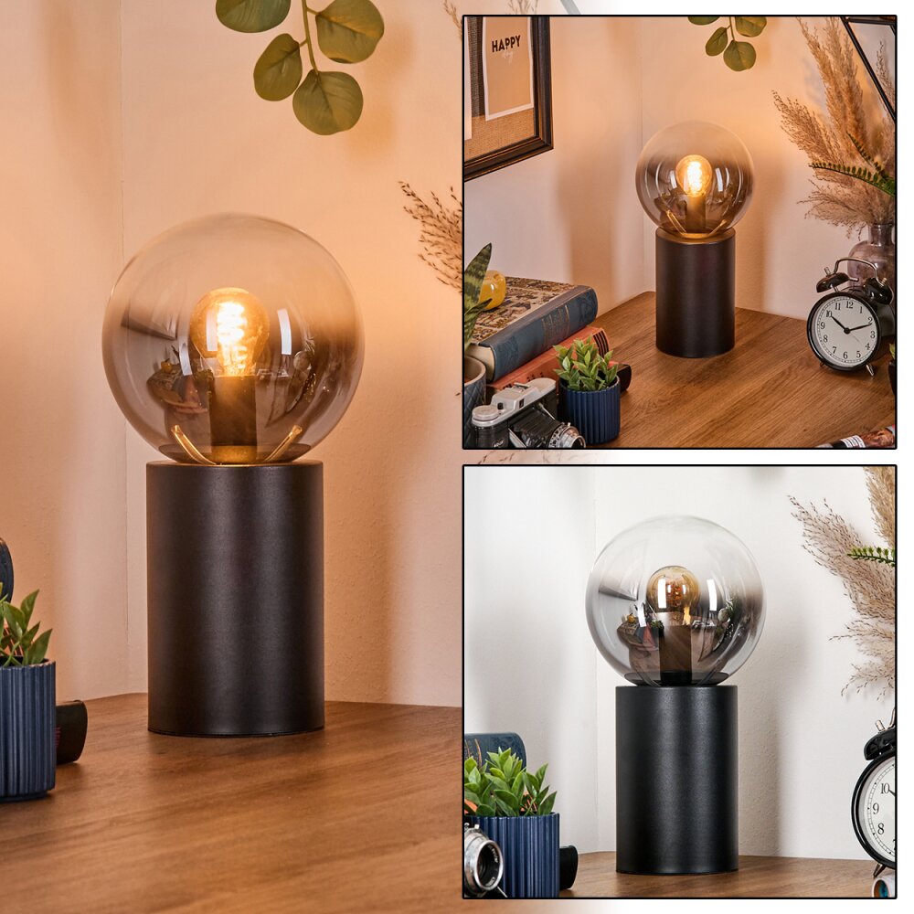 Gastor Boule lumineuse, Lampe de bureau, Lampe à poser Clair, Fumé, 1 lumière main product photo