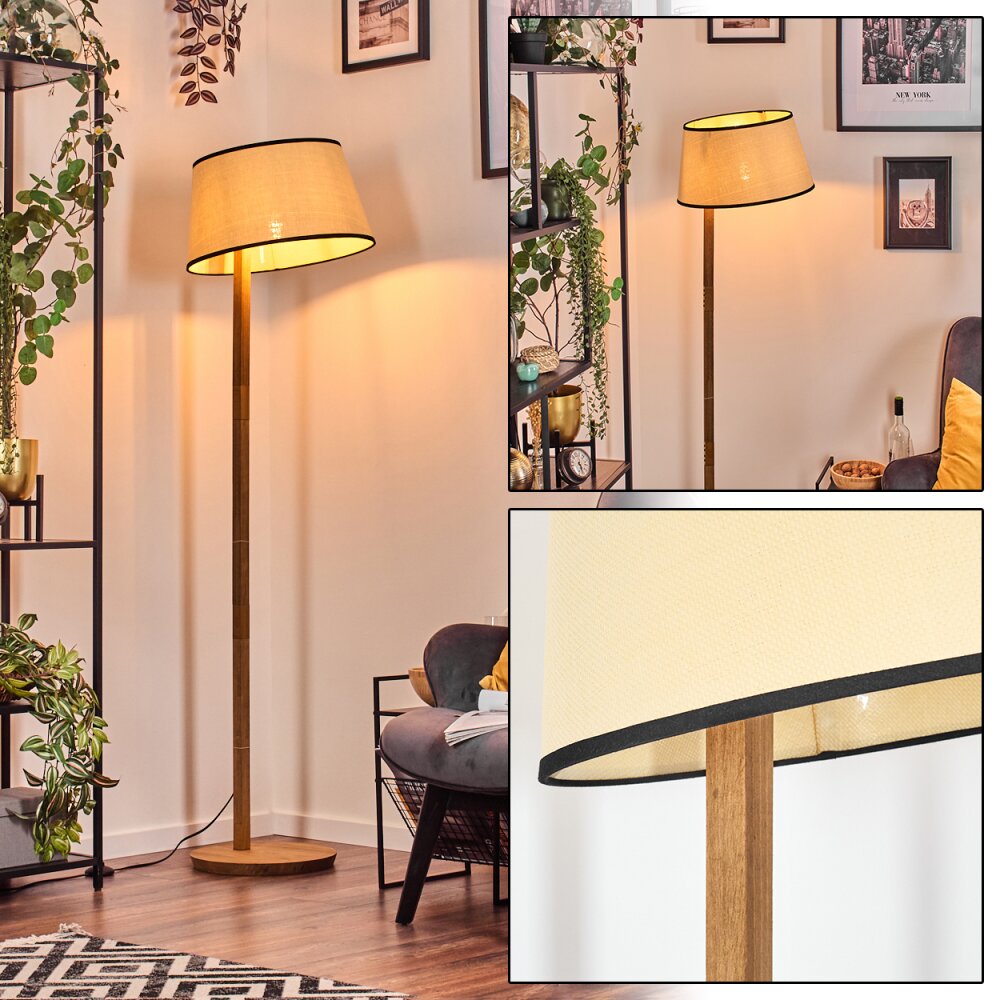 Chellas Lampadaire Écru, 1 lumière main product photo