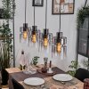 Hasvik Suspension, Suspension Clair, Fumé, 4 lumières