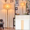 Bassagoda Lampadaire Écru, 1 lumière