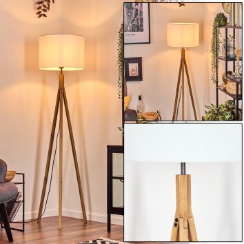 Bassagoda Lampadaire Écru, 1 lumière Bassagoda Lampadaire Écru, 1 lumière