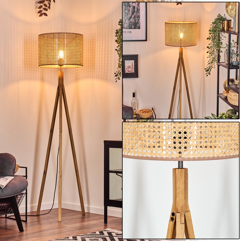 Barcos Lampadaire Écru, 1 lumière main product photo