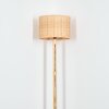 Cavaca Lampadaire Écru, Noir, 1 lumière
