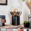 Koyoto Boule lumineuse, Lampe de bureau, Lampe à poser Clair, Fumé, 1 lumière