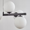 Koyoto Suspension, Boule lumineuse, Suspension Blanc, 8 lumières