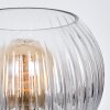 Koyoto Boule lumineuse, Lampe de bureau, Lampe à poser Clair, Fumé, 1 lumière