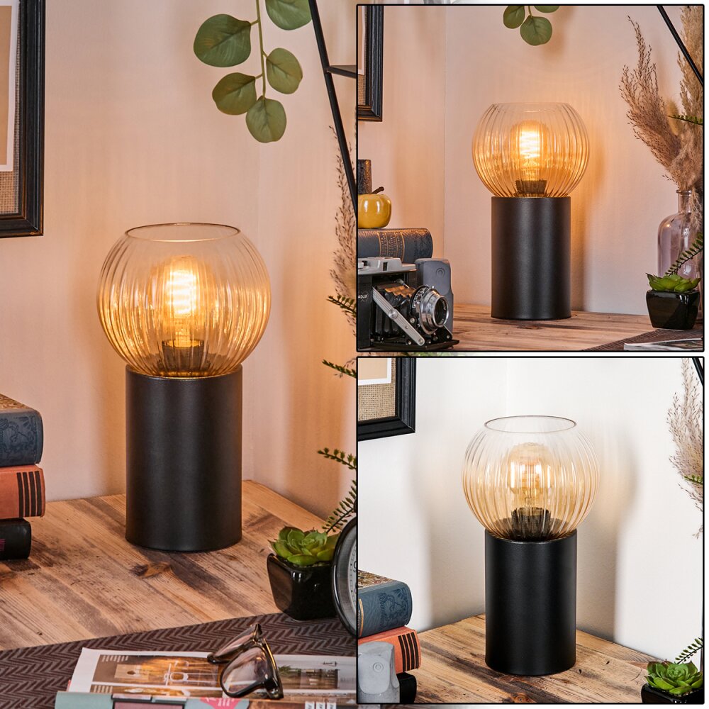 Koyoto Boule lumineuse, Lampe de bureau, Lampe à poser Ambre, Clair, 1 lumière main product photo