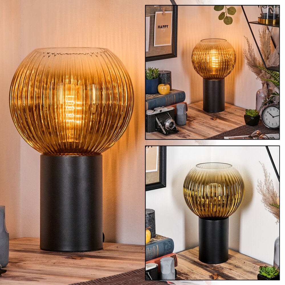 Koyoto Boule lumineuse, Lampe de bureau, Lampe à poser Or, Clair, 1 lumière main product photo