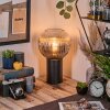 Koyoto Boule lumineuse, Lampe de bureau, Lampe à poser Clair, Fumé, 1 lumière
