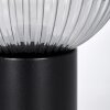 Koyoto Boule lumineuse, Lampe de bureau, Lampe à poser Clair, Fumé, 1 lumière