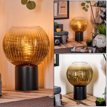 Koyoto Boule lumineuse, Lampe de bureau, Lampe à poser Or, Clair, 1 lumière