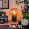 Koyoto Boule lumineuse, Lampe de bureau, Lampe à poser Ambre, 1 lumière