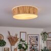 Antillo Plafonnier Nickel mat, 3 lumières