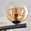 Gastor Suspension, Boule lumineuse, Suspension Ambre, Clair, 10 lumières