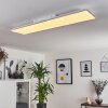 Panneau LED Nexo Blanc, 1 lumière, Télécommandes