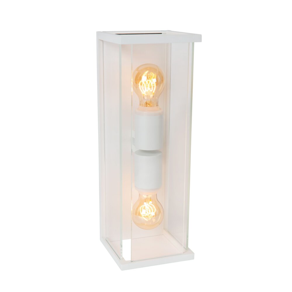 CLAIRE Lampe murale d´extérieur Luminaires Lucide Blanc, 2 lumières main product photo