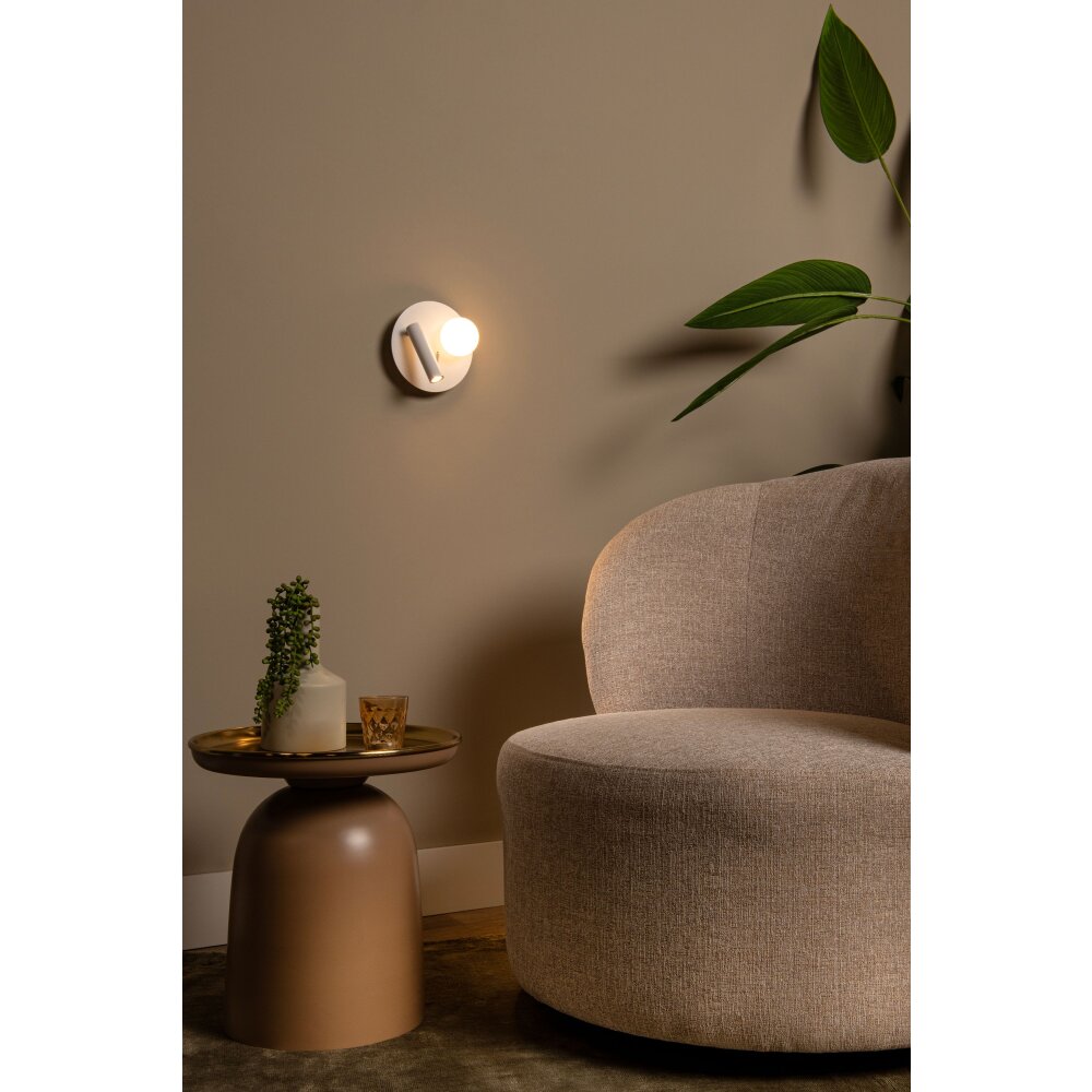 MATIZ Applique murale Luminaires Lucide LED Blanc, 1 lumière main product photo