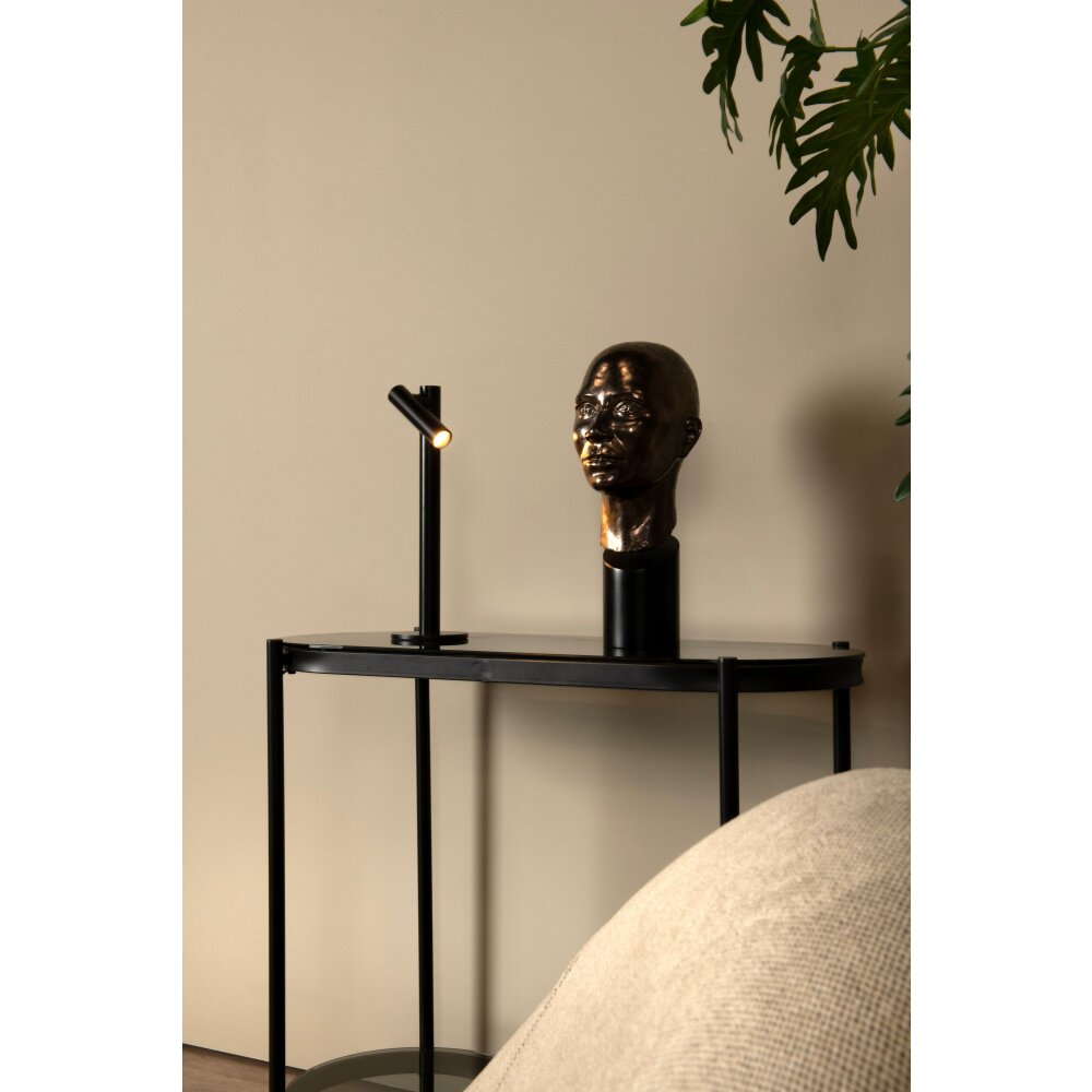 ANTRIM Lampe à poser Luminaires Lucide LED Noir, 1 lumière main product photo