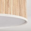 Antillo Plafonnier beige, Écru, Blanc, 3 lumières